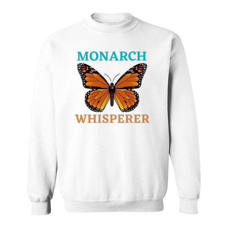 Monarch Whisperer Monarch Butterfly Sweatshirt