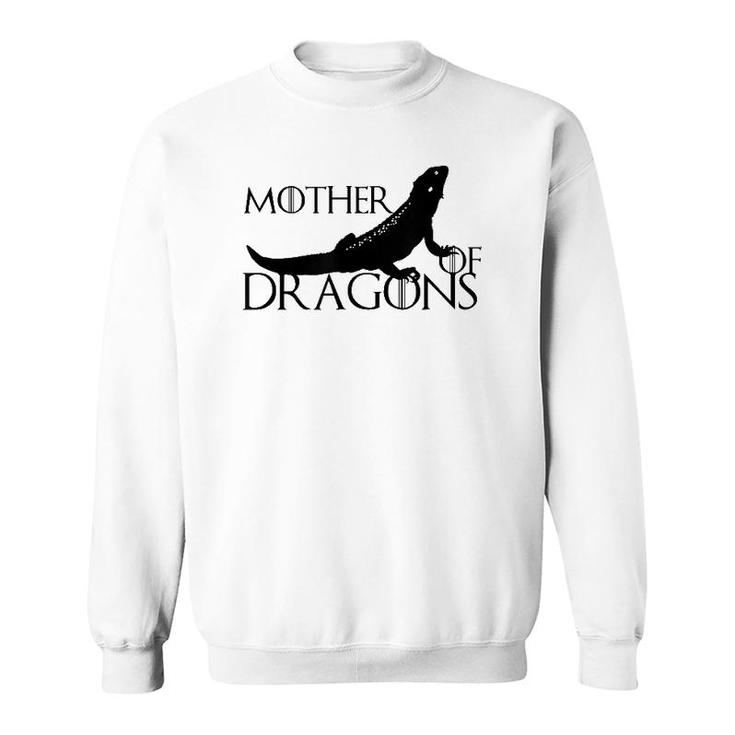 Mother Of Bearded Dragons Beardie Mom Reptile Pet Queen Gift Sweatshirt