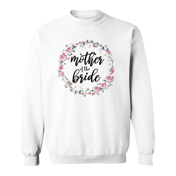 Mother Of The Bride Wedding Matching Bridal Party Sweatshirt