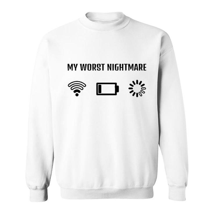 My Worst Nightmare Gaming Sweatshirt