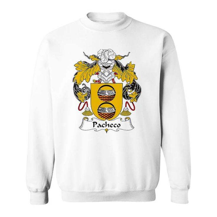 Pacheco Coat Of Arms Family Crest Sweatshirt