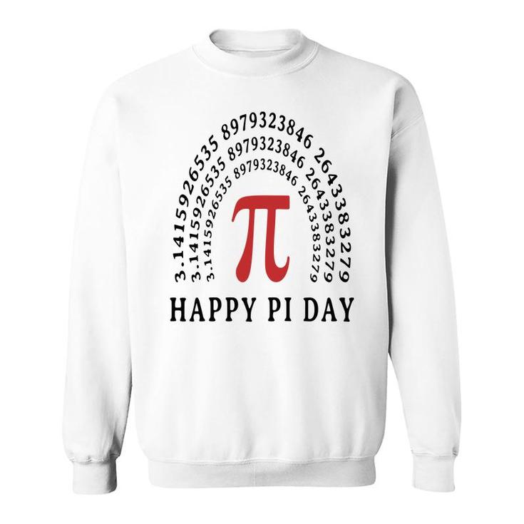 Parabol Pi Number Happy Pi Day Sweatshirt