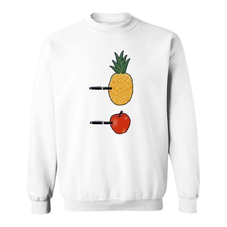 Pen Pineapple Apple Pen Meme Sweatshirt