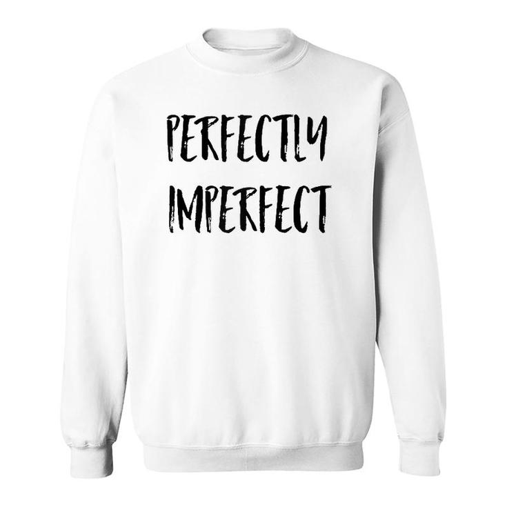 Perfectly Imperfect Raglan Baseball Tee Sweatshirt