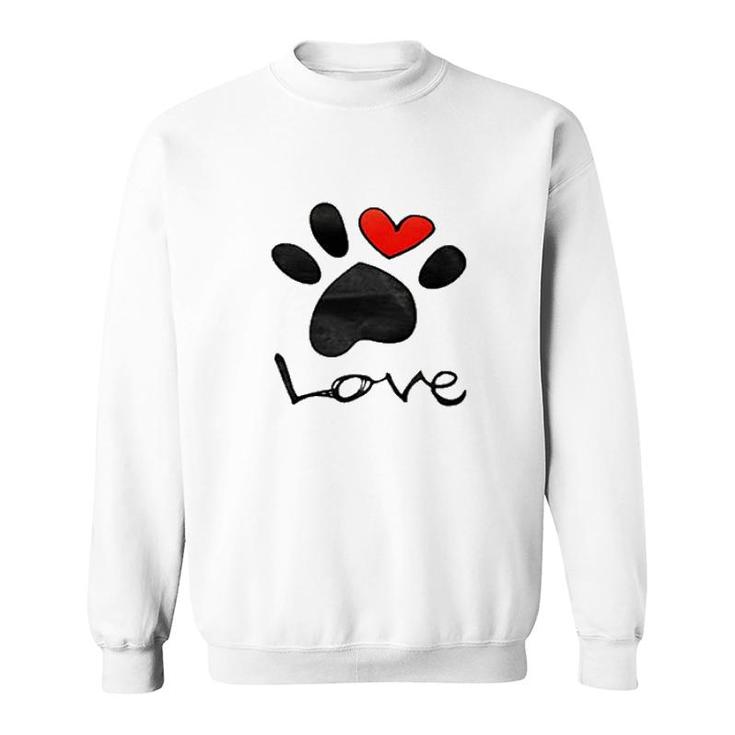 Pet Paw Loves Sweatshirt