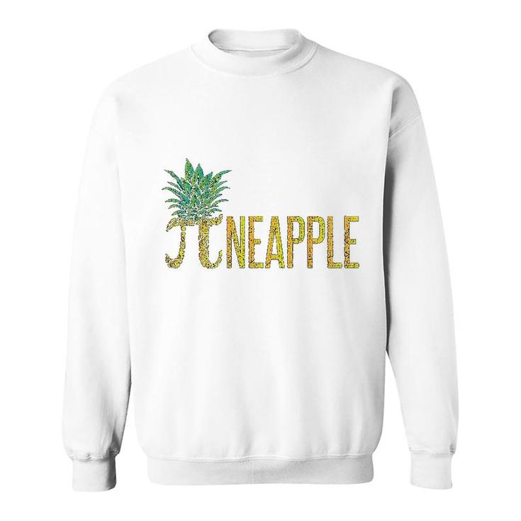 Pi Day Pineapple Funny Math Sweatshirt