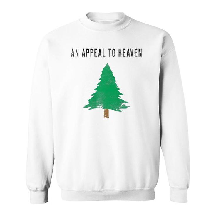 Pine Tree Flag An Appeal To Heaven Big Style American Usa  Sweatshirt