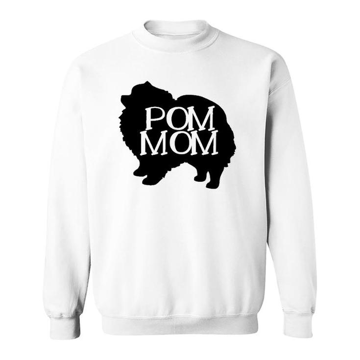 Pomeranian Dog Lover Pom Mom Sweatshirt