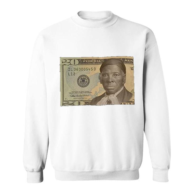Popular Juneteenth Harriet Tubman 20 Dollar Bill Sweatshirt