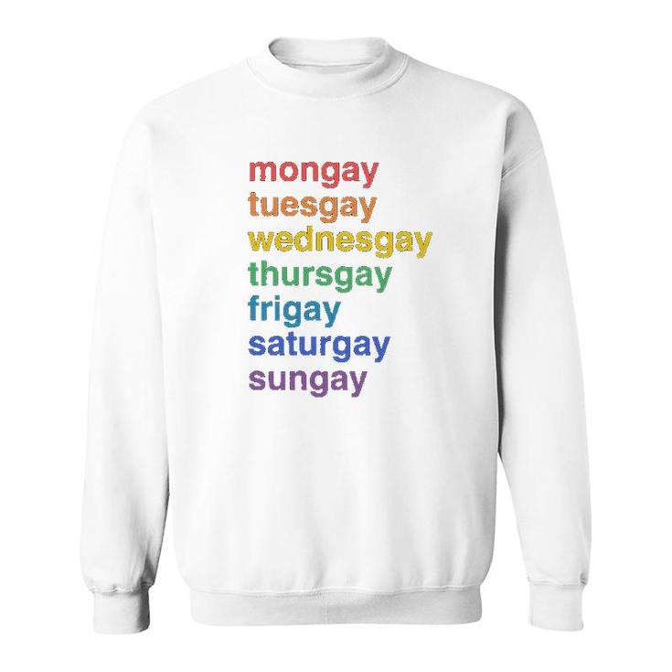 weekday pride t shirt