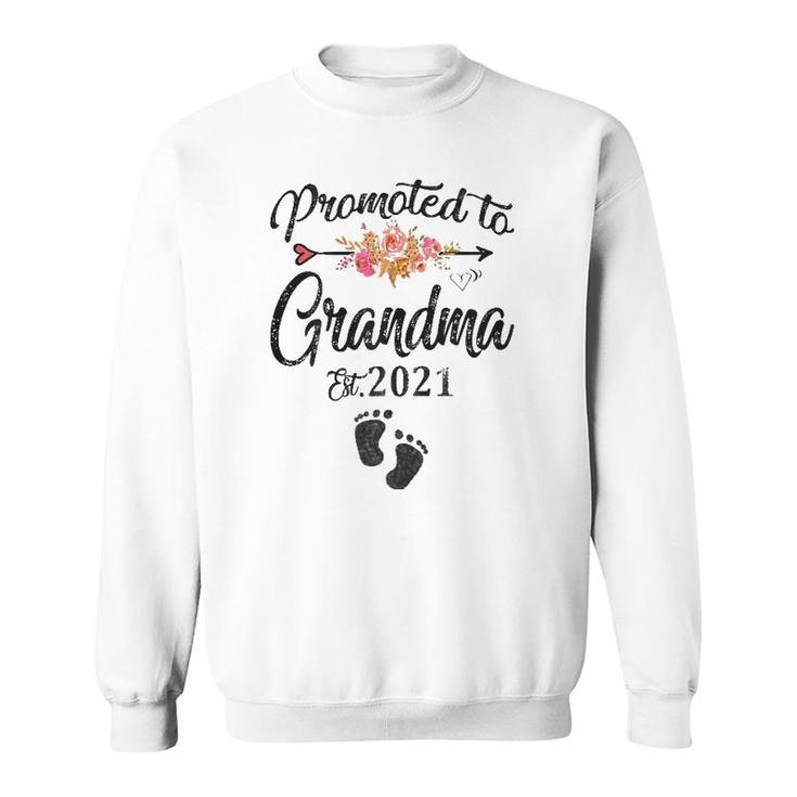 Promoted To Grandma Mother's Day For New Grandmother Sweatshirt