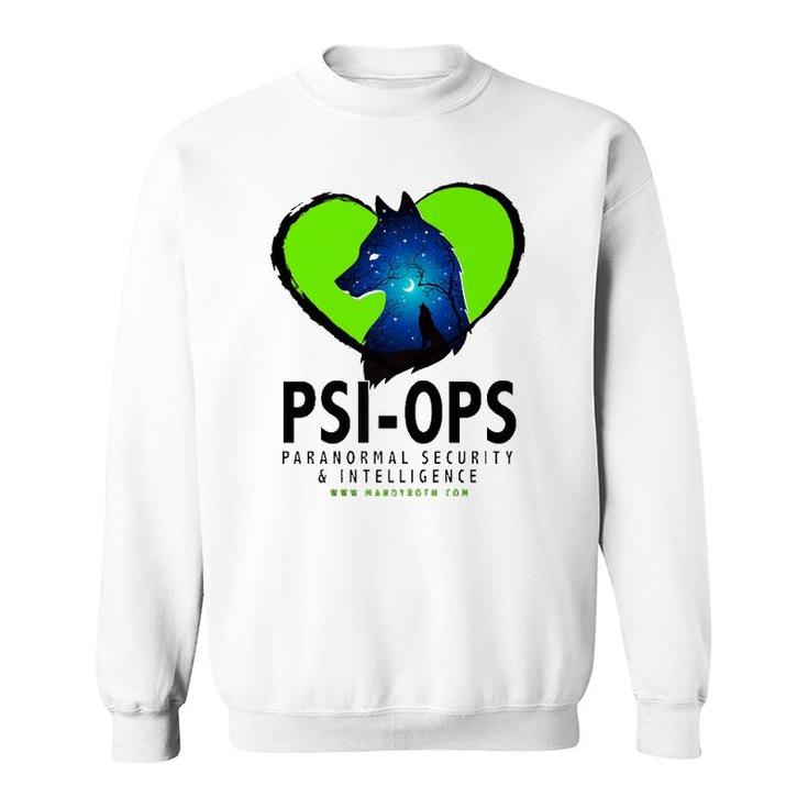 Psi Ops Paranormal Security And Intelligence Sweatshirt