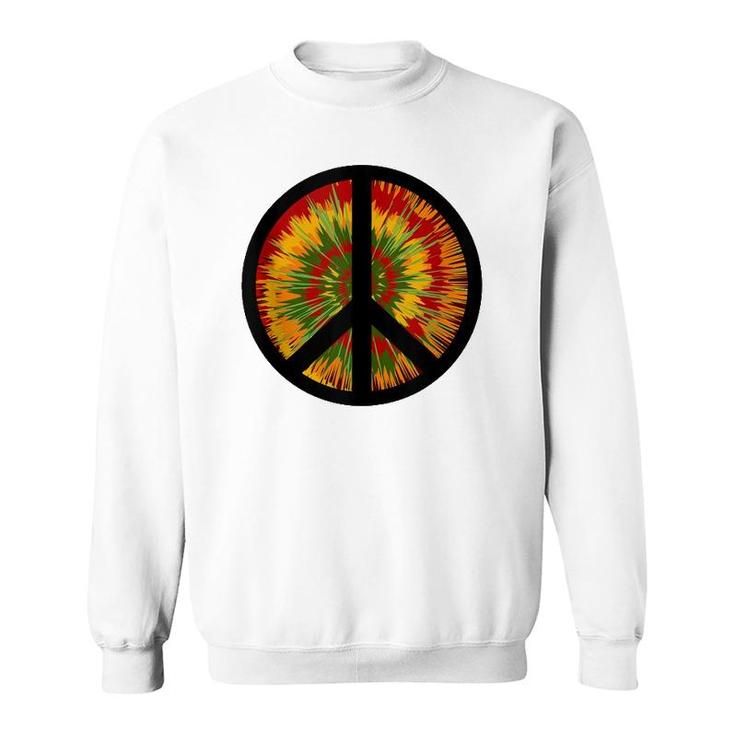 Psychedelic Trip Peace Sign 60'S 70'S  Sweatshirt