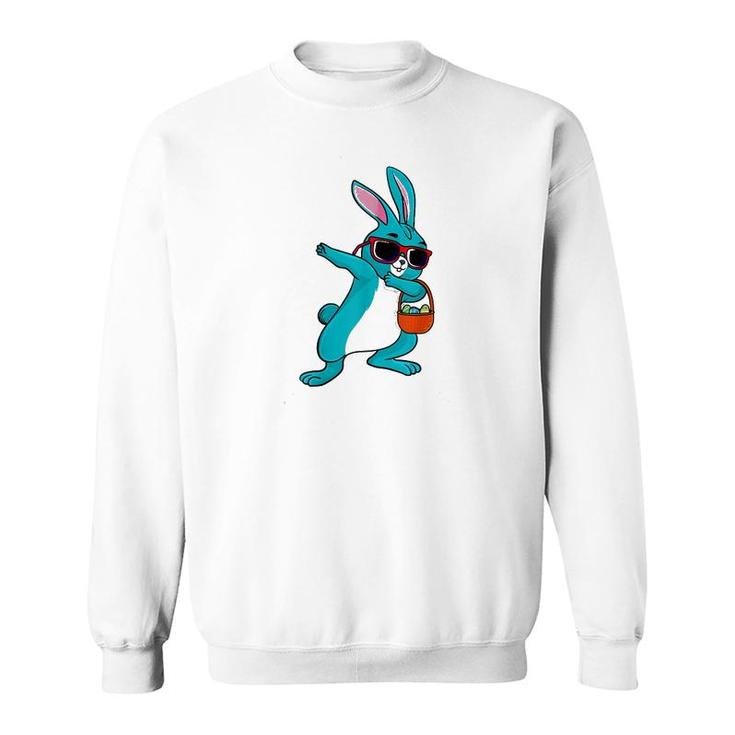 Rabbit Dabbing Easter Bunny Sweatshirt