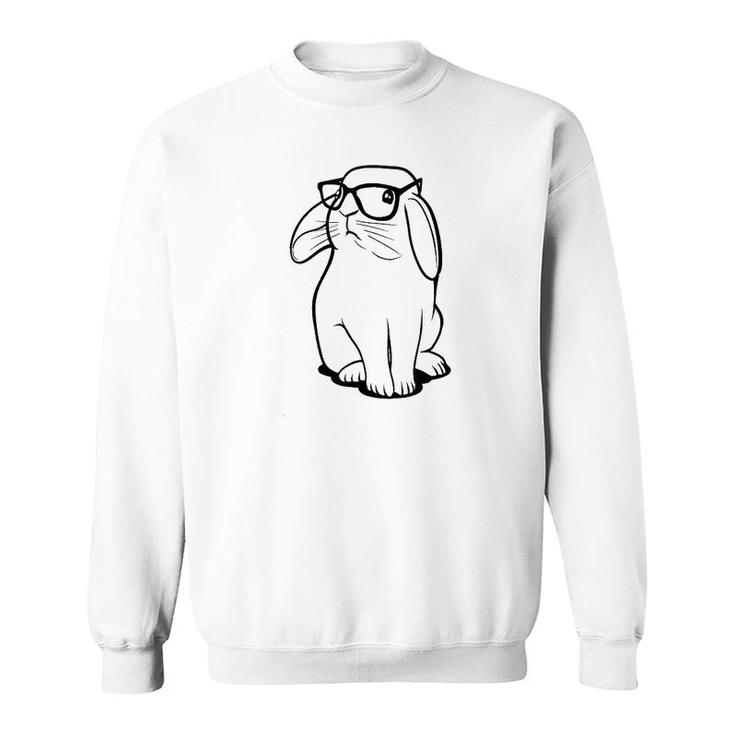 Rabbit Hipster Sweatshirt