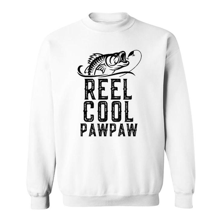 Reel Cool Pawpaw Fishing Gift Grandpa Funny Christmas Sweatshirt