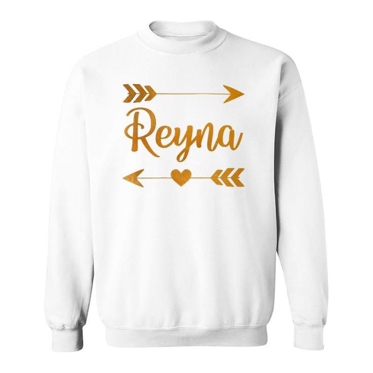 Reyna Personalized Name Funny Birthday Custom Mom Gift Idea Sweatshirt
