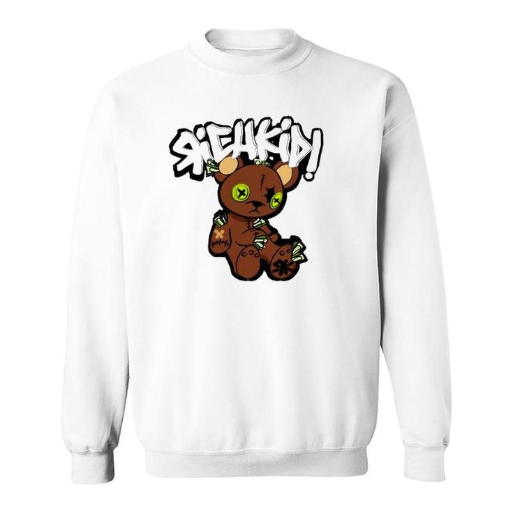 Richkid Money Bear Ugly Teddy Bear Sweatshirt
