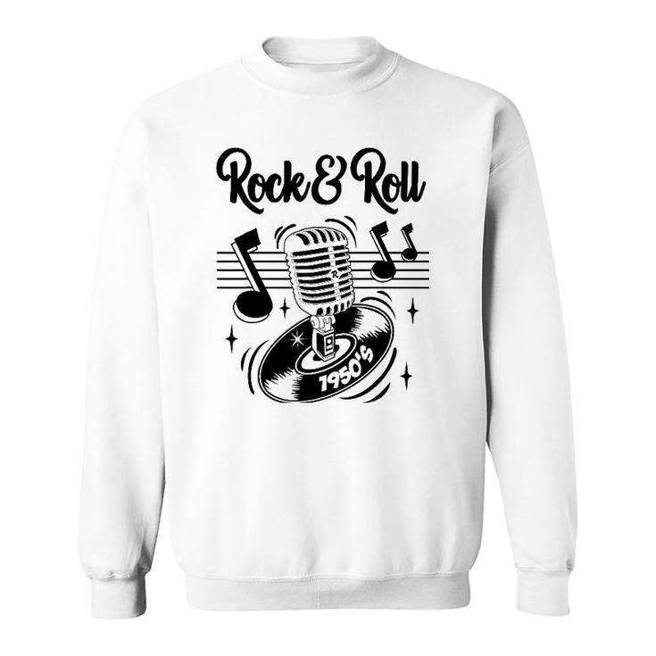 Rockabilly Rocker Clothes 50S Sock Hop Greaser 1950S Doo Wop Sweatshirt