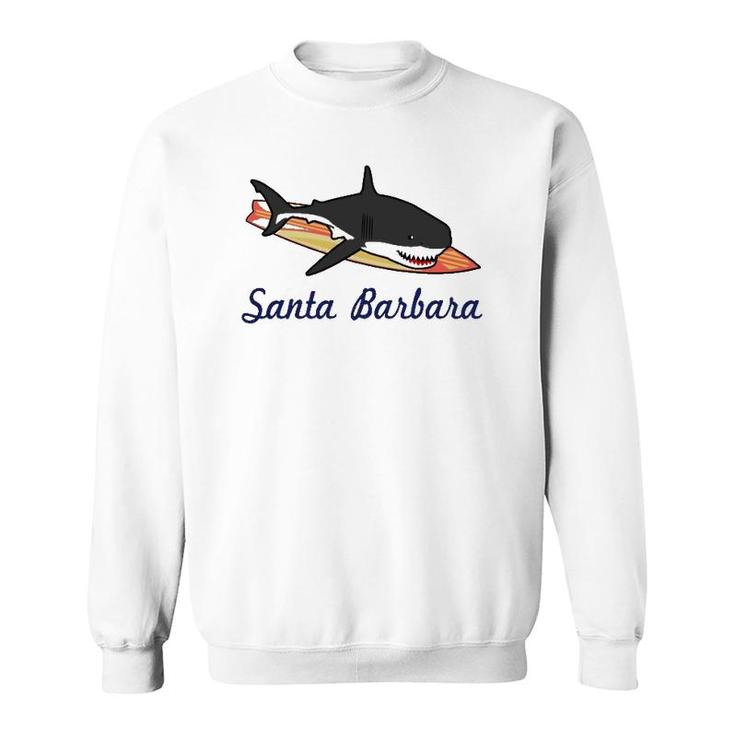 Santa Barbara California Beach Souvenir Graphicsurf Gifts Pullover Sweatshirt