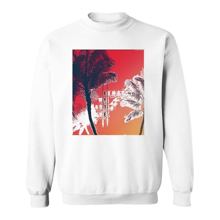 Savagegentlemen X Fetè Palm Trees Sweatshirt