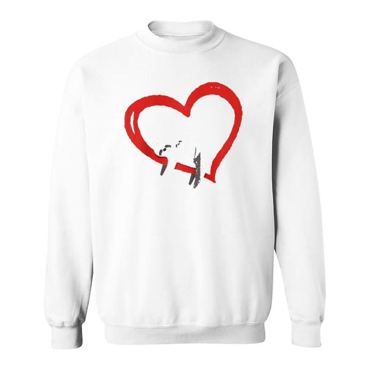 Sloth Valentines Day Womens Sloths Valentine Heart Raglan Baseball Tee Sweatshirt