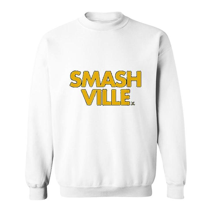 Smashville Gold Nashville Tennessee Long Sleeve T-Shirt | Mazezy DE