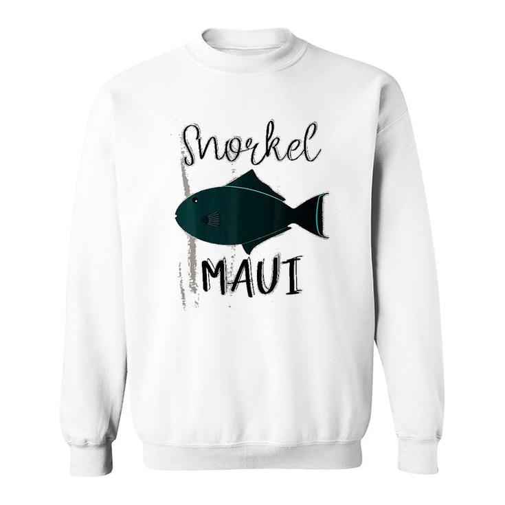 Snorkel Maui Fun Hawaii Sweatshirt