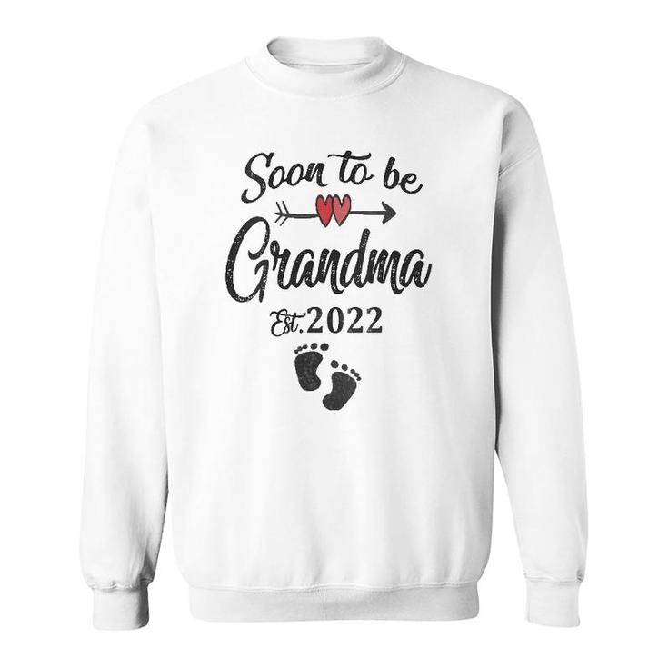 Soon To Be Grandma 2022 Mother's Day First Time Mommy Sweatshirt