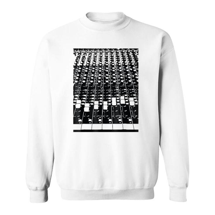 Sound Engineer Designer Dj Music Producer Mix Board Sweatshirt