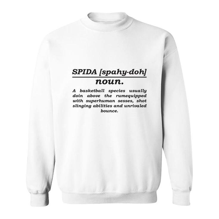 Spida Definition Basketball Species Long Sleeve T Shirt Thegiftio UK