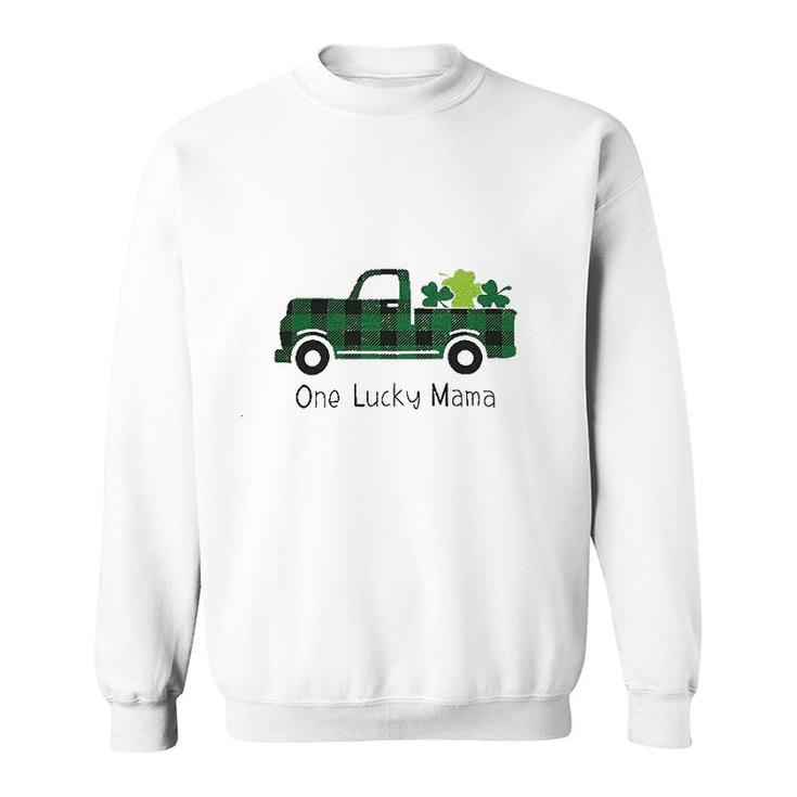 St Patrick's Day Clover  Funny Clover Lucky Graphic Sweatshirt