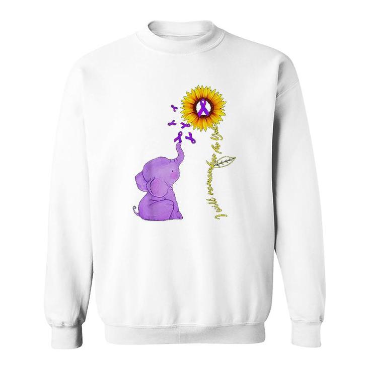 Sunflower I Will Remember For You Sweatshirt