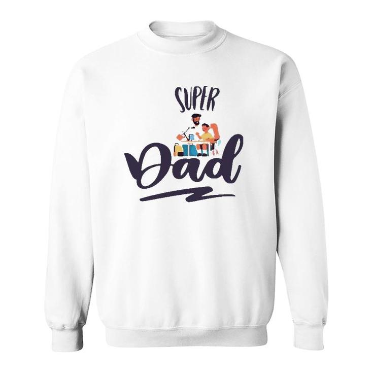 Super Dad Father's Day Sweatshirt