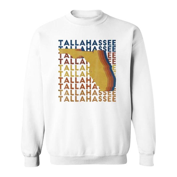 Tallahassee Florida Vintage Distressed Souvenir Sweatshirt