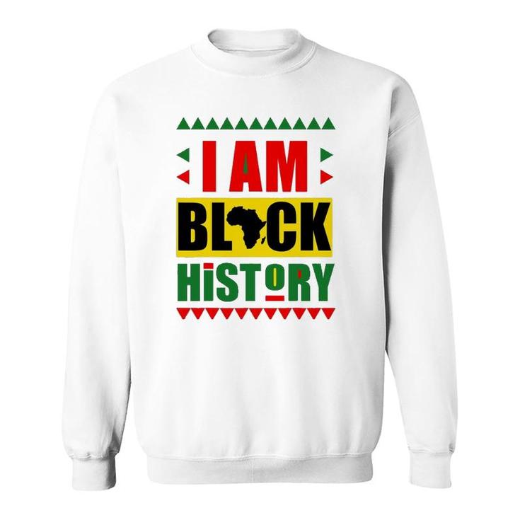 Teach I Am Black History Month Kids Proud African Pride Sweatshirt