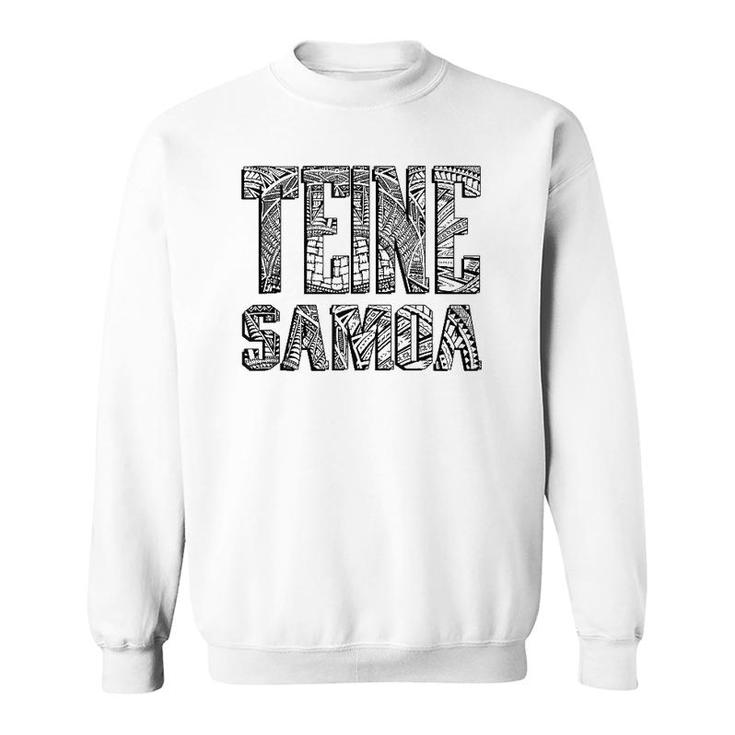 Teine Samoa - Samoan Designs Clothing  Sweatshirt