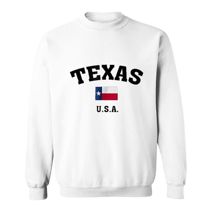 Texas Usa Flag Sweatshirt