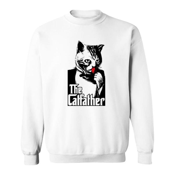 The Catfather Funny Parody Sweatshirt