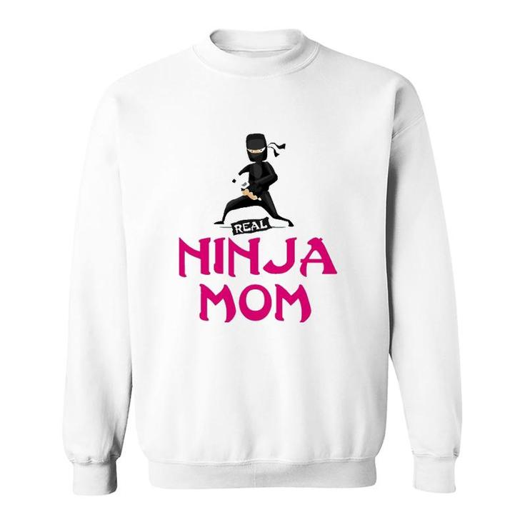 The Perfect For Super Ninja Mothers Moms Sweatshirt