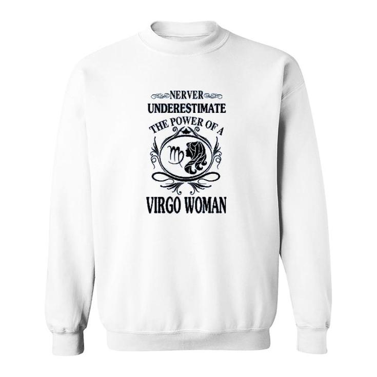 The Power Of A Virgo Sweatshirt
