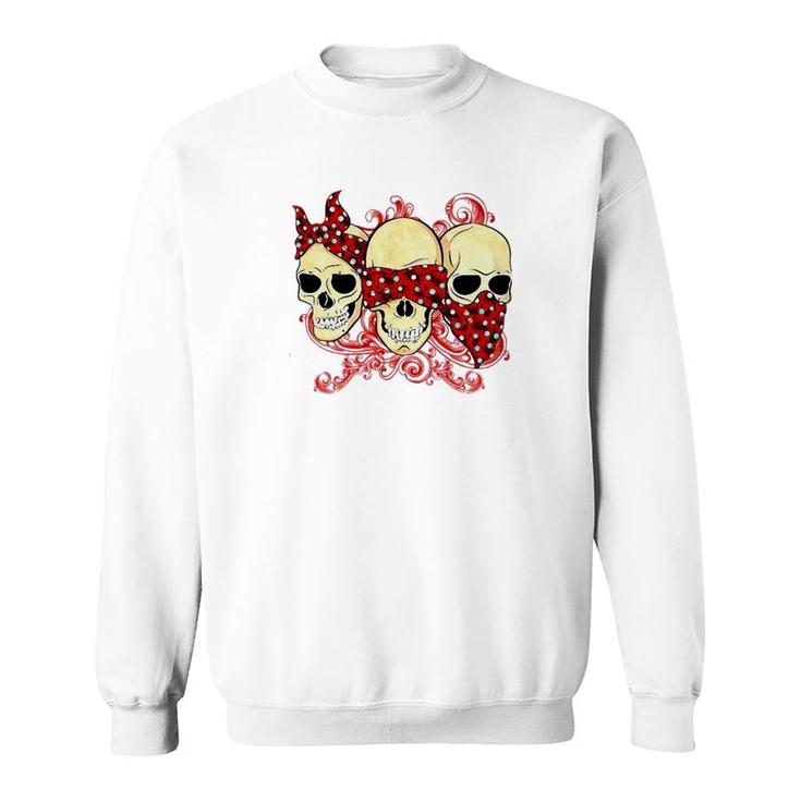 Three Skulls Classic Sweatshirt