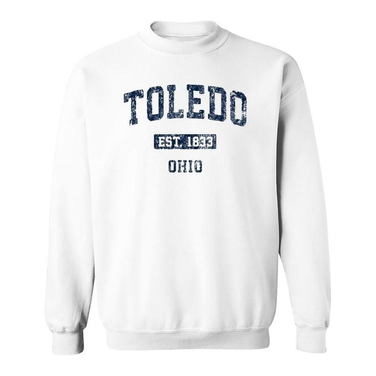 Toledo Ohio Oh Vintage Design Sweatshirt