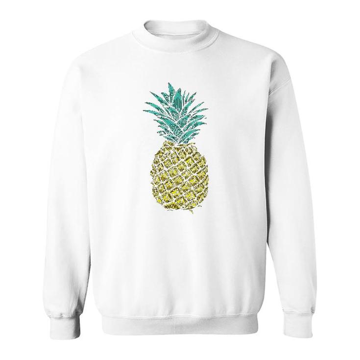 Trendy Tropical Pineapple Sweatshirt