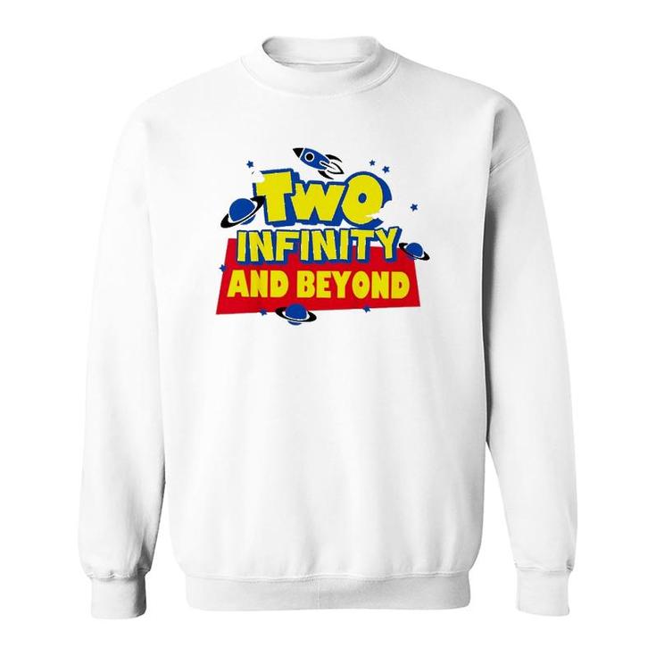Two Infinity N Beyond 2Nd Birthday Children Toddler Boys Sweatshirt
