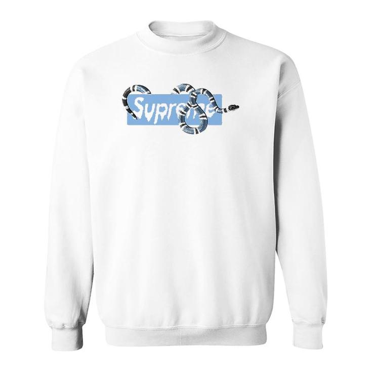 University Blue 4S Tee Dripping Streetwear 4 University Blue Sweatshirt