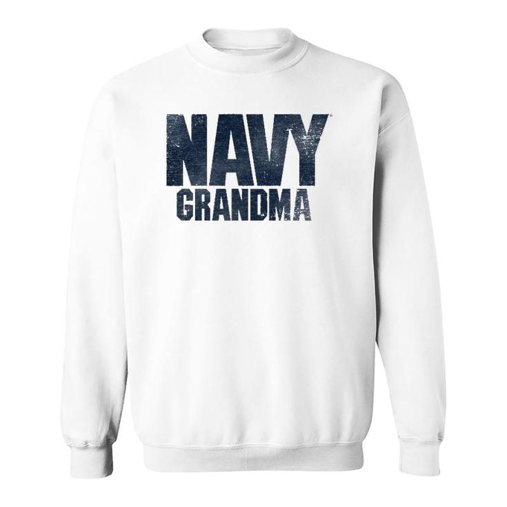 US Navy Grandma Proud Grandmother Gift Sweatshirt