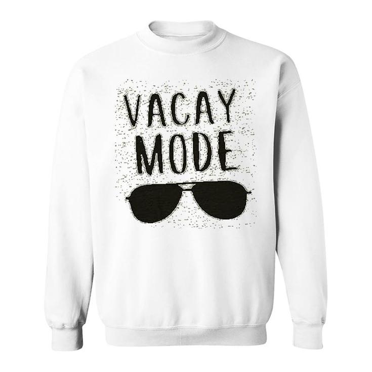 Vacay Mode Sunglasses Sweatshirt