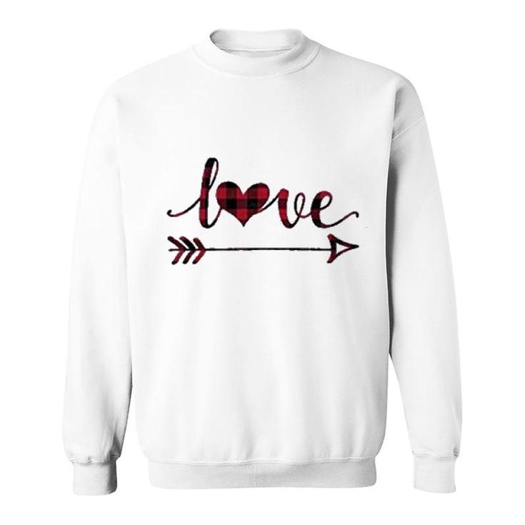 Valentines Day Love Heart Sweatshirt