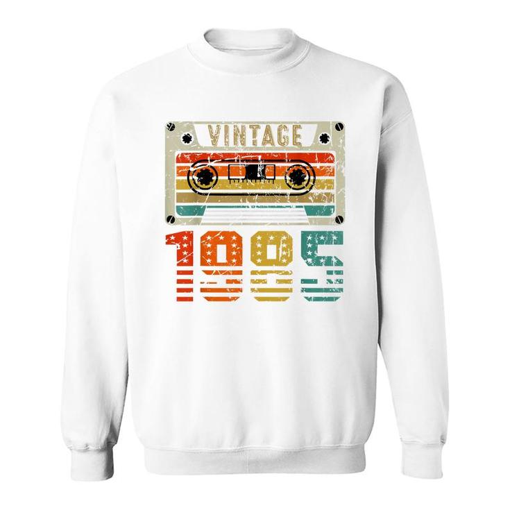 Vintage 1985 Funny 37 Years Old Men And Women 37Th Birthday  Sweatshirt